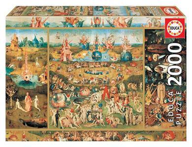 EDUCA 18505 ΠΑΖΛ 2000ΤΕΜ. THE GARDEN OF DELIGHTS