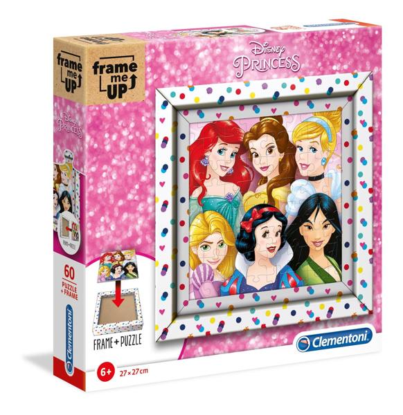 CLEMENTONI 38805 ΠΑΖΛ 60ΤΕΜ + ΚΟΡΝΊΖΑ THE PRINCESS