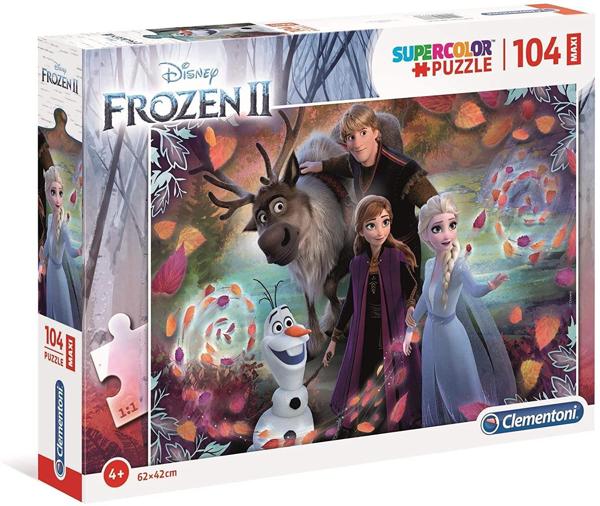 # CLEMENTONI 23738 ΠΆΖΛ 104ΤΕΜ. XL FROZEN 2 MAXI