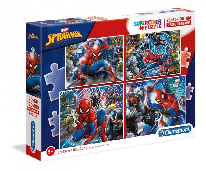 # CLEMENTONI 21410 ΠΆΖΛ 20+60+100+180ΤΕΜ SPIDERMAN