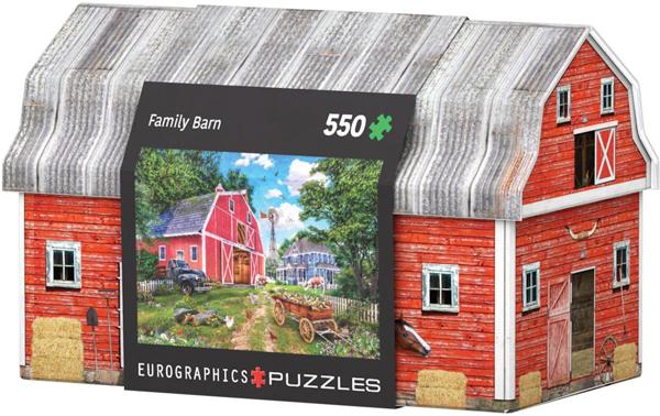 EUROGRAPHICS ΠΆΖΛ 550ΤΕΜ. XLARGE 8551-5601 FAMILY FARM ΣΕ ΜΕΤΑΛΛΙΚΌ ΚΟΥΤΊ ΠΟΛΥΤΕΛΕΊΑΣ + ΑΦΊΣΑ