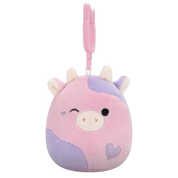 SQUISHMALLOWS - VALENTINE - ΛΟΥΤΡΙΝΑ ΜΠΡΕΛΟΚ 9CM W2 - PATTY