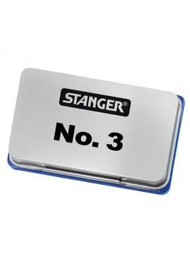 * ΤΑΜΠΟΝ ΣΦΡΑΓΙΔΑΣ No 3 ΜΠΛΕ 9 Χ 5.5CM STANGER