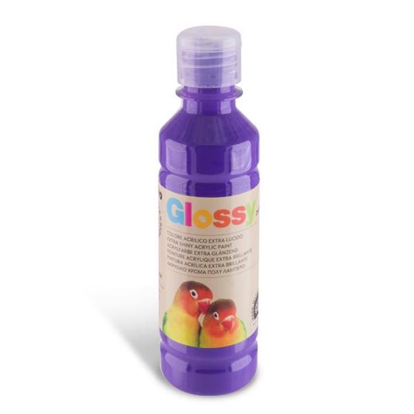 * ΑΚΡΥΛΙΚΑ ΧΡΩΜΑΤΑ EXTRA GLOSSY ΜΠΟΥΚΑΛΙ 250ML ΜΩΒ VIOLET CMP