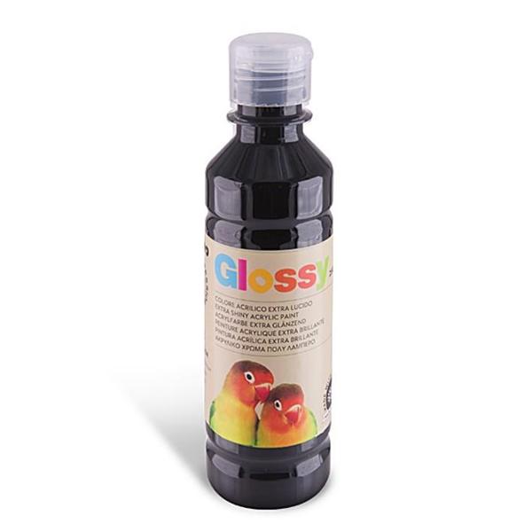 ΑΚΡΥΛΙΚΑ ΧΡΩΜΑΤΑ EXTRA GLOSSY ΜΠΟΥΚΑΛΙ 250ML ΜΑΥΡΟ CMP