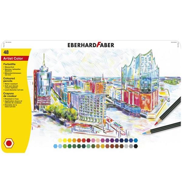 ΞΥΛΟΜΠΟΓΙΕΣ POLYCOLOR ΣΕΤ 48 ΧΡΩΜΑΤΩΝ ΣΕ ΜΕΤΑΛΛΙΚΗ ΚΑΣΕΤΙΝΑ EFA