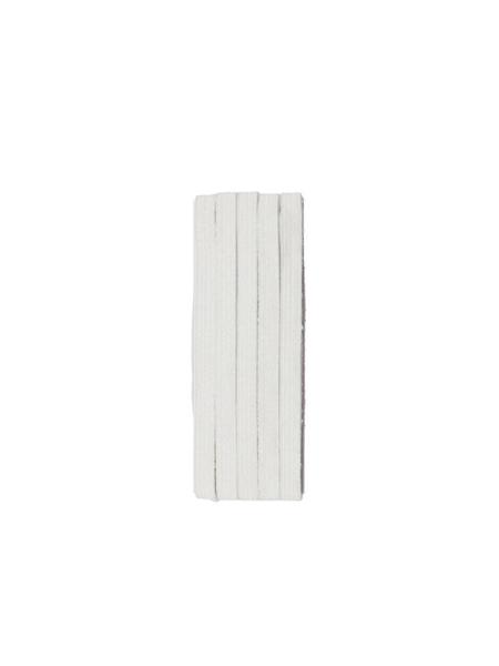 * ΛΑΣΤΙΧΟ ΓΙΑ ΜΑΣΚΕΣ 3M X 8MM ΧΡΩΜΑ ΛΕΥΚΟ GLOREX