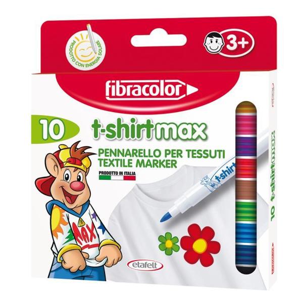 ΜΑΡΚΑΔΟΡΟΙ T-SHIRT 10 ΧΡΩΜΑΤΩΝ FIBRACOLOR