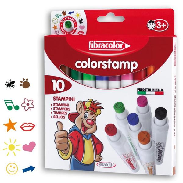 * ΜΑΡΚΑΔΟΡΟΙ ΣΦΡΑΓΙΔΕΣ 10 ΣΧΕΔΙΑ FIBRACOLOR