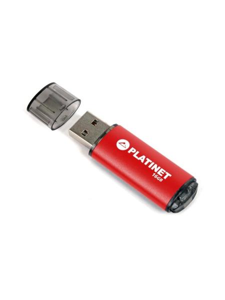 * USB STICK 2.0 X-DEPO 16GB ΚΟΚΚΙΝΟ PLATINET