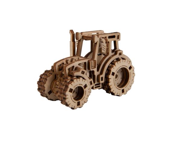 WOODEN.CITY - ΞΥΛΙΝΟ ΜΗΧΑΝΙΚΟ ΠΑΖΛ ΤΡΑΚΤΕΡ (60 ΚΟΜΜΑΤΙΑ)