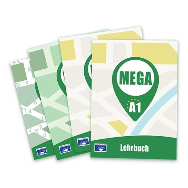 MEGA A1 PAKET (LEHRBUCH, ARBEITSBUCH, WORTERHEFT, LERNZIELKONTROLLEN)