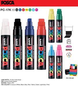 ΜΑΡΚΑΔΟΡΟΣ POSCA ΓΙΓΑΣ - ΜΑΥΡΟ