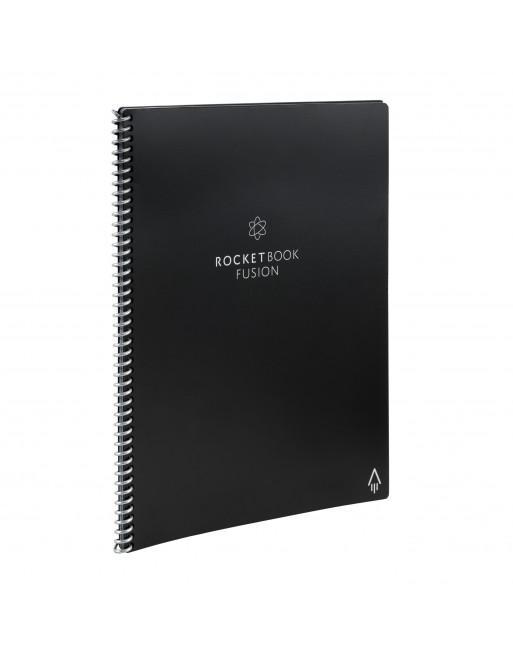 ROCKETBOOK FUSION LETTER (EVRF-L-RC-A-FR) INFINITY BLACK (7 PAGE STYLES)