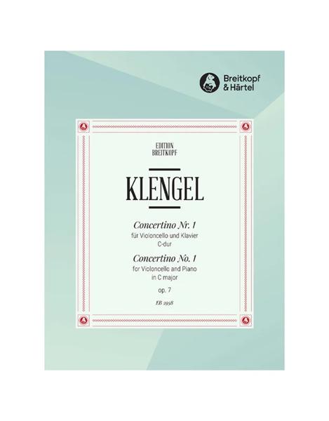 KLENGER CONCERTINO No.1 IN C MAJOR Op.7 - BREITKOPF EDITION